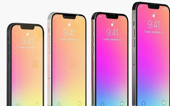 iPhone 13超清渲染图曝光：全系升级小刘海！