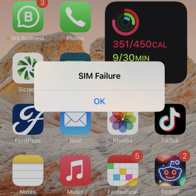 部分用户反馈：更新至iOS 14.7 Beta 2 后出现“SIM卡无服务”错误