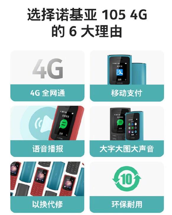 典当手机可以典当多少钱:229元！诺基亚105 4G今天开卖：一键直达支付宝钱包