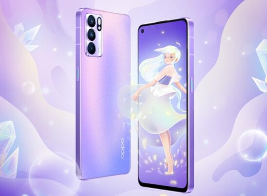 有哪里典当手机吗:张子枫代言！OPPO Reno6星黛紫上市：2799元